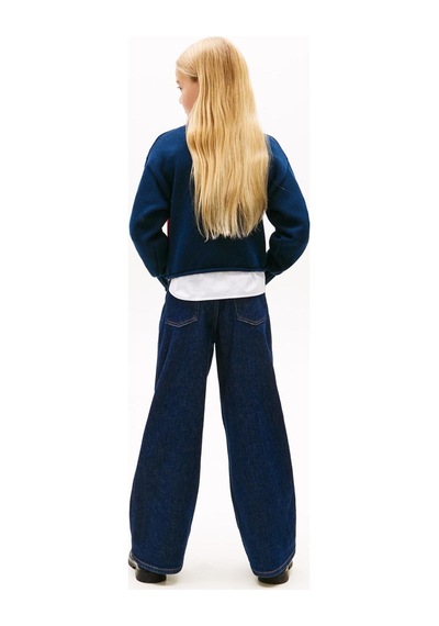 Tommy Hilfiger Kız Çocuk Triko Kg0kg08922 Lacivert