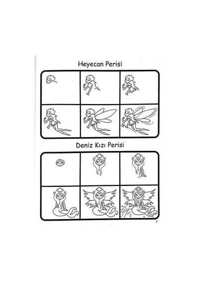Adım Adım Çiziyorum - Periler- Altın Kitaplar