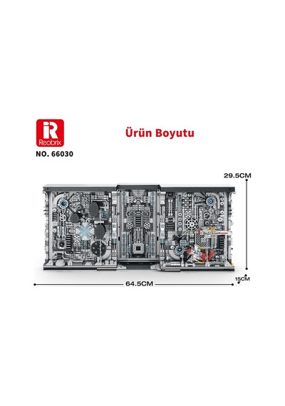 Reobrix Star Fighter Book 66030 Brick Yapım Seti