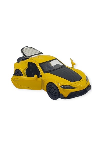 Çek Bırak Araba Metal - 3691c - Sarı Sarı