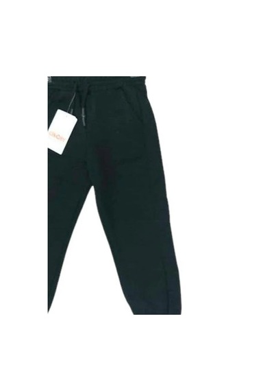 Çikoby Erkek Çocuk Beli Paçası Lastikli Eşofman Altı-13613 Siyah