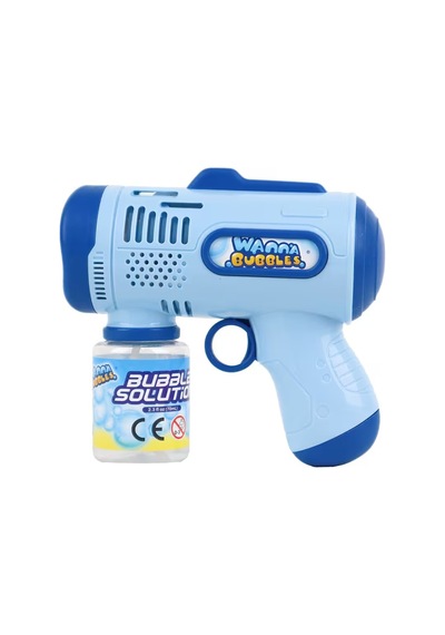 Wanna Bubbles Pilli Köpük Tabancası - Mavi