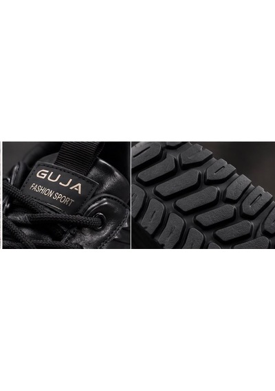 Guja 26k548-1 Erkek Hakiki Deri Casual Ayakkabı Siyah
