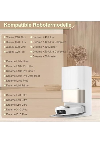 Dream L10s Ultra/l10s Pro Ultra /l10s Pro Gen2 /l10s Plus /l10 Prime /l20 Ultra/l40 Ultra/l50 Ultra/d10 Plus/x40 Ultra İçin, Xiaomi X10+ X20+, 3.2l Büyük Kapasiteli İçin 12 Toz Torbası Açık Bej Dream L10s Ultra/l10s Pro Ultra /l10s Pro Gen2 /l10s Plus /l10 Prime /l20 Ultra/l40 Ultra/l50 Ultra/d10 Plus/x40 Ultra İçin, Xiaomi X10+ X20+, 3.2l Büyük Kapasiteli İçin 12 Toz Torbası Açık Bej