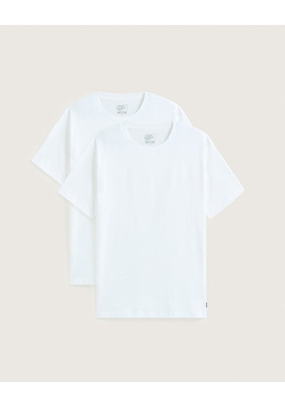 Vans Vans 2-pack Tee Erkek Tişört Vn000u11wht1 Beyaz