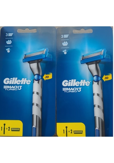 Gillette Mach3 Turbo 2x2