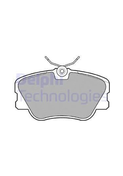 Delphi Lp499 Fren Balatası Ön Mercedes W201 W124 S124 C124 A124 A0001429920