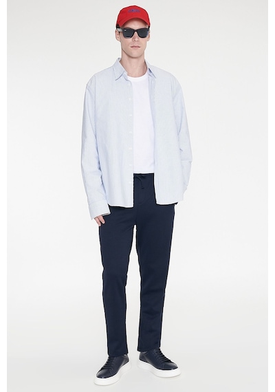 AC&Co / Altınyıldız Classics Erkek Lacı Pamuklu Standart Fit Normal Kesim Beli Lastikli Diagonal Desenli Örme Pantolon Lacı AC&Co / Altınyıldız Classics Erkek Lacı Pamuklu Standart Fit Normal Kesim Beli Lastikli Diagonal Desenli Örme Pantolon Lacı