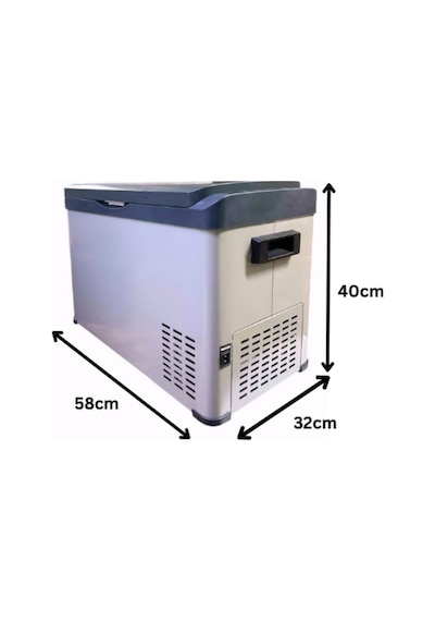 Coolman K30 Araç İçi Portatif Buzdolabı 30 Litre 12v-24v Metal Gövde -1771