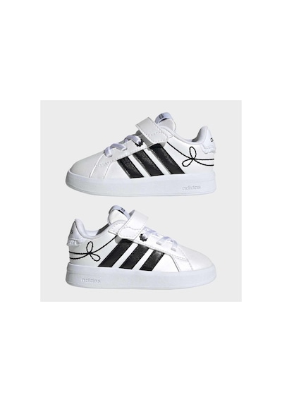 Adidas Grand Court 3.0 Girls El I Bebek Sneaker Kh9781 Beyaz