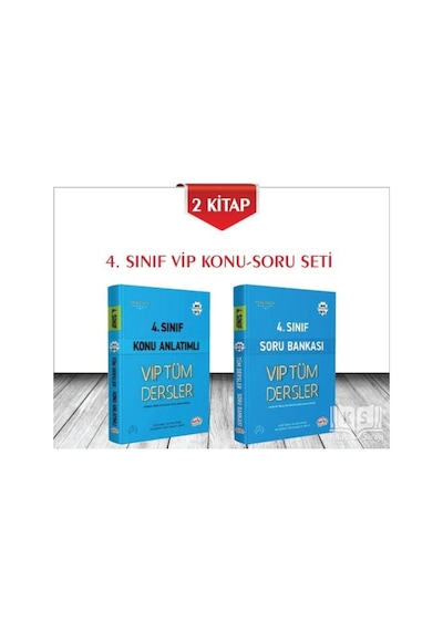 4.Sınıf Vıp Tüm Dersler Konu Soru Seti 2 Kitap Editör Yayınları