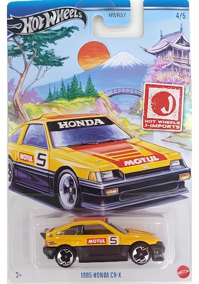Hot Wheels Temalı Arabalar Özel Seri 1985 Honda Cr-x Hrt03