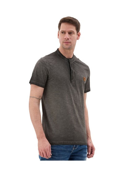 Cipo & Baxx Hakim Yaka Düğmeli Basic Erkek T-shirt Ct835 Ant
