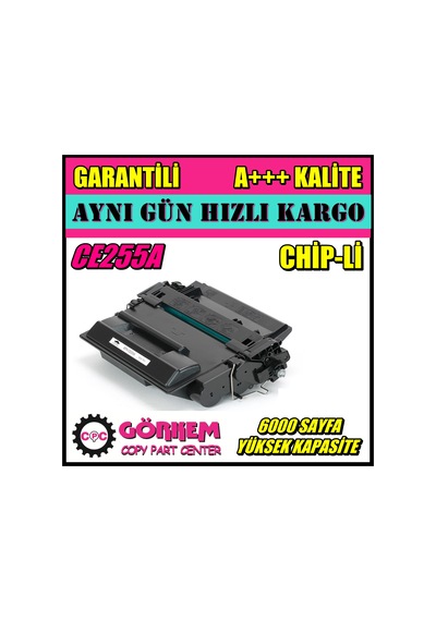 Hp Ce255A Uyumlu Toner (3015Dn / 3015X) 6000 Sayfa