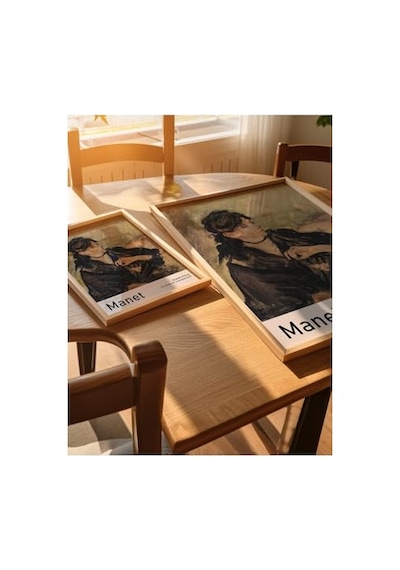 Manet Çerçevesiz Poster, Modern Dekoratif Çerçevesiz Poster, Tablo, Manet-2, 21 X 30