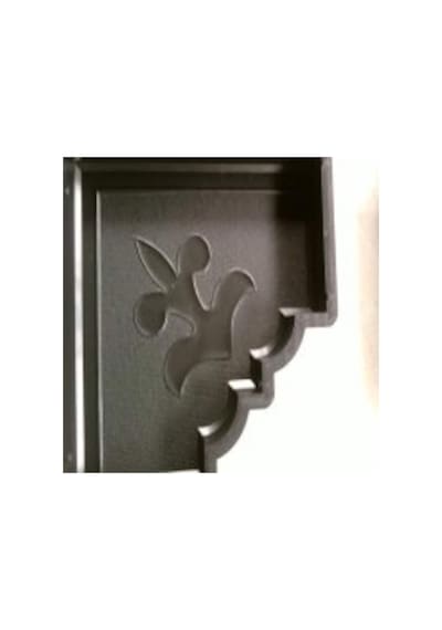 Plastik Parke Taşı Kalıbı Tekli Orkide Çerçeve 2 4,5 Cm (10 Ad)