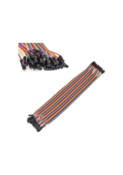 Dişi Dişi Jumper Kablo 40 Adet 20 Cm 2.54 Mm Arduino Rodevino