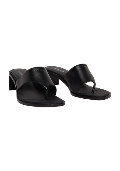 Calvin Klein Block Heel Sndl Thon, 0gj, 36 Siyah Kadın Terlik