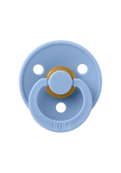 Bibs Colour Kauçuk Emzik-Sky blue-0-6 Ay
