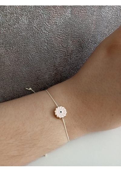 Nle Accessory Pembe Güne Figürlü Bileklik Çok Renkli