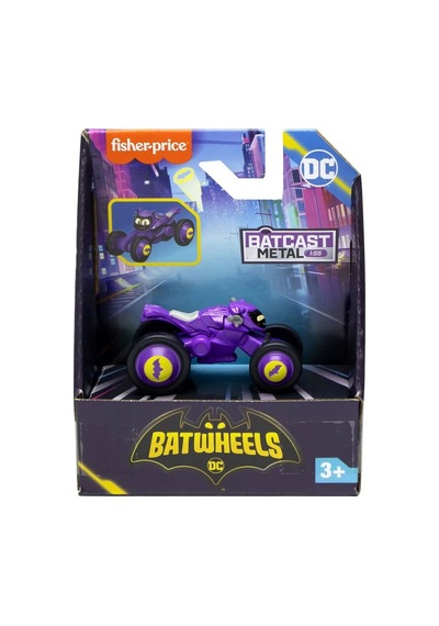 Mattel Hml12 Fisher Price Batwheels Bam Batmobile Karışık