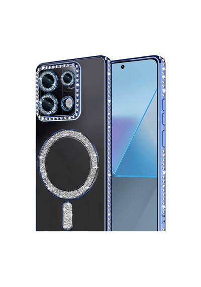 Redmi 13c Joke Simli Magneticsafe Kılıf - Mavi Bzsxx00 1