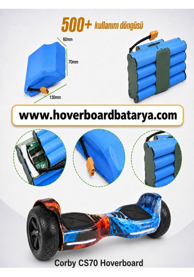 Corby Cs70 Hoverboard 6 Ay Garantili Hoverboard Bataryası