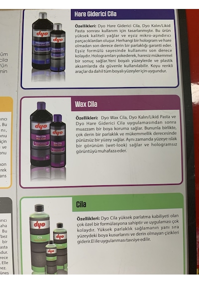 Dyo Wax Cila