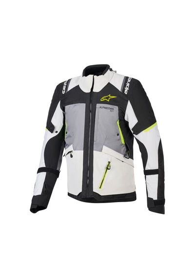 Alpinestars Andes V4 Korumalı Motosiklet Montu Gri Siyah Sarı