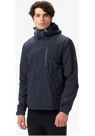 Nautica Erkek Siyah Regular Fit Rain Breaker Yağmurluk-11477 0tb-siyah