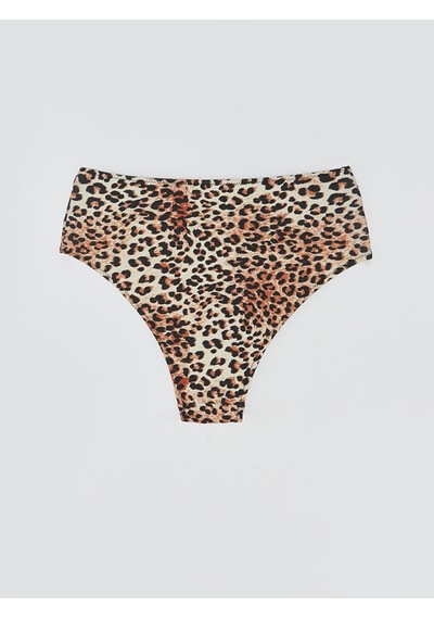 Lcw Dream Kahverengi Leopar Desenli Kadın Bikini Altı