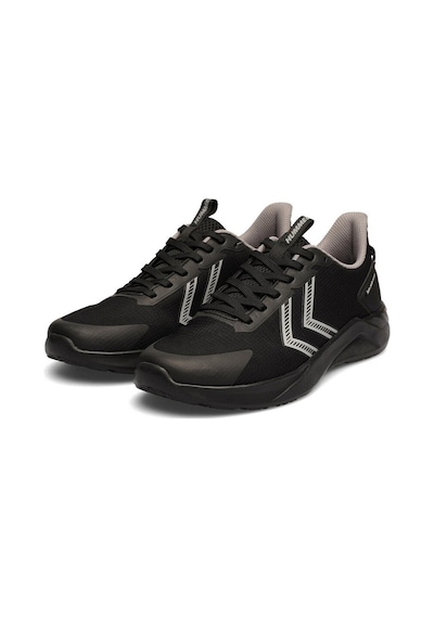 Hummel Siyah Tekstil Hafif Esnek Unisex Spor Ayakkabı 900795 Hml Solar Performance Siyah
