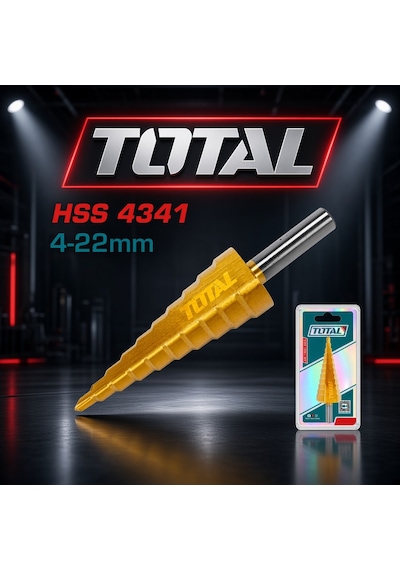 Total Tac7542201 Kademeli Matkap Ucu 4-22