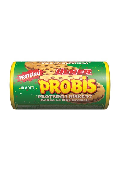Ülker Probis Proteinli Bisküvi 10x28g Muzlu Kakaolu Atıştırmalık 6'li Avantaj Paketi - 6 Adet Tarı