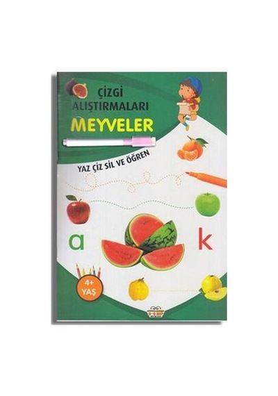 Çizgi Alıştırmaları Meyveler - Uxfo-601331