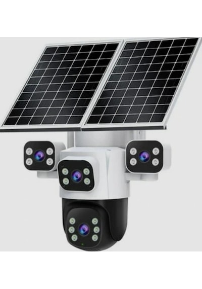 Inox X14 4 Kameralı Çift Güneş Enerjili 3+3+3+3mp Solar Kamera E-sim Inox X14 4 Kameralı Çift Güneş Enerjili 3+3+3+3mp Solar Kamera E-sim