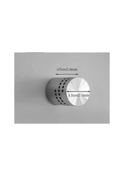 Spiral Duvar Lambası, 3w Renkli Rgb Spiral Delikli Duvar Lambası, Alüminyum Duvar Lambası Diğer