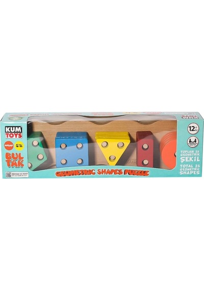 Km5656 Ahşap Beşli Bultak -kumtoys