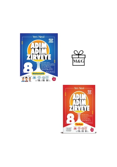 8.sınıf Adım Adım Matematik Ve Türkçe Konu Anlatımlı