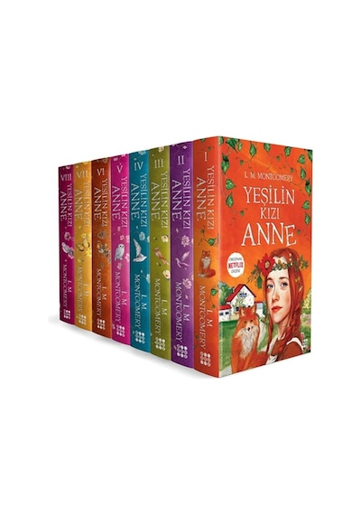 Yeşilin Kızı Anne Set - 8 Kitap