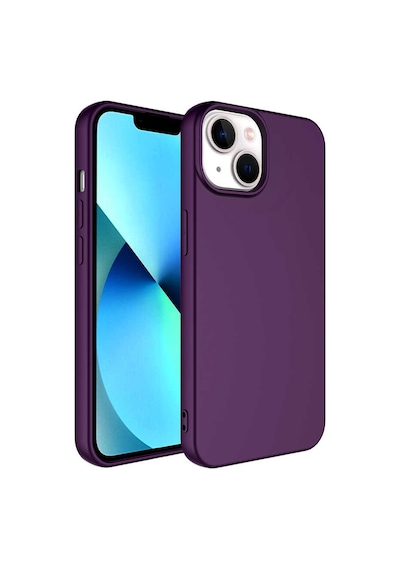 Apple Uyumlu iPhone 14 Kılıf Mara Lansman Silikon Mat Soft