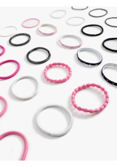 Koton Çoklu Lastik Toka Seti Pembe 5wkg70013aa Gül Pembe