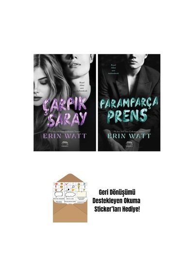 Gerçek Olduğunda + Çatlak Krallık Royal Serisi 6. Kitap + Lekeli Taç Royal Serisi 4. Kitap