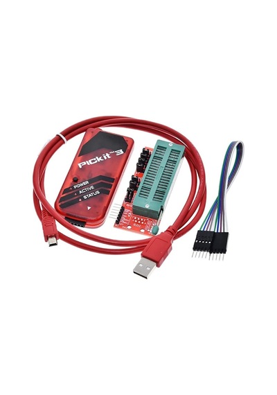 Pickit3 Pic Programlama Kartı ve Dip Çevirici Adaptör Kartı