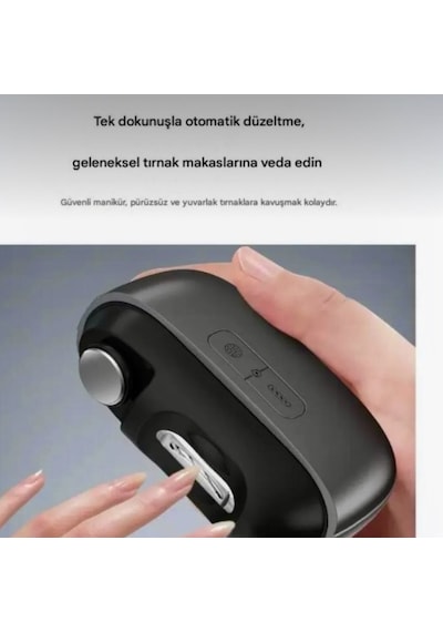 Auhma Anc-02 4in1 Elektrikli Tırnak Törpüleme Ve Kesme Makası Otomatik Tırnak Makinesi