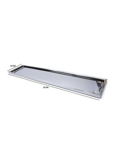 Plakalık Paslanmaz Krom Metal / Daply45 555342769