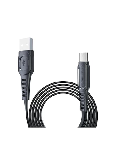 Znv Zenvia Mey İthalat Dc01 Süper Hızlı Micro Usb Kablo 1m 2.4a - Siyah Znv2025 Cmn
