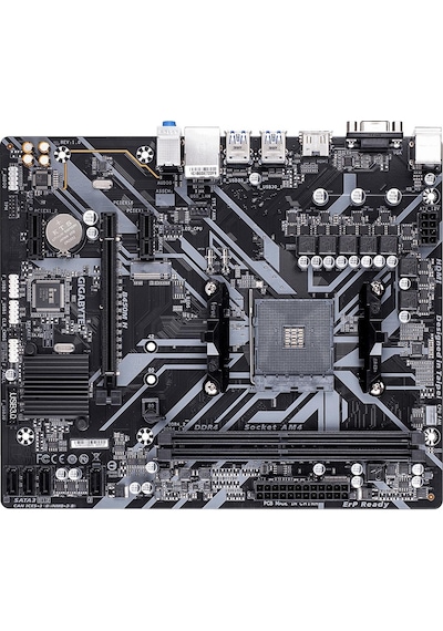Gigabyte B450M H AMD B450 3600 MHz (OC) DDR4 Soket AM4 mATX Anakart