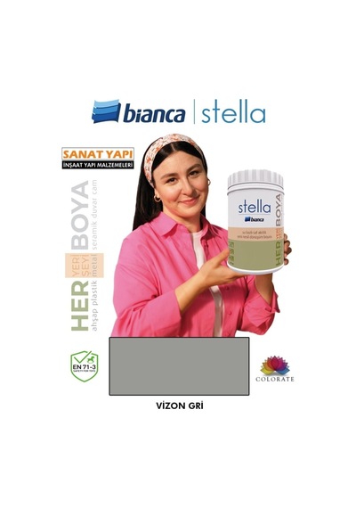 Stella Su Bazlı Akrilik Boya Rengarenk Diğer