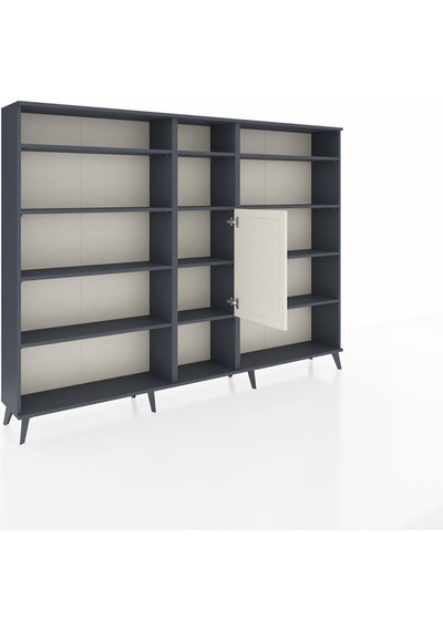 Arges Dolap 12 Raflı Tek Kapaklı 220x30x163 Antrasit-aytaşı/antrasit Aytası/antrasıt - Antrasıt Arges Dolap 12 Raflı Tek Kapaklı 220x30x163 Antrasit-aytaşı/antrasit Aytası/antrasıt - Antrasıt